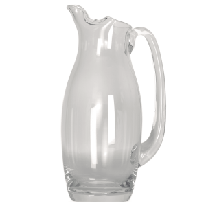 Caraffa in vetro liscio