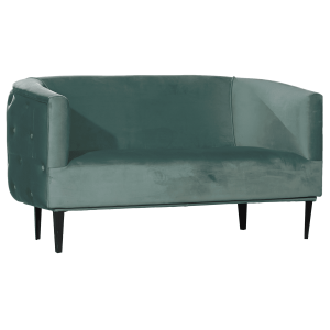 Divano velluto verde menta 2 posti