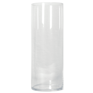 Vaso cilindro in vetro altezza 40 cm