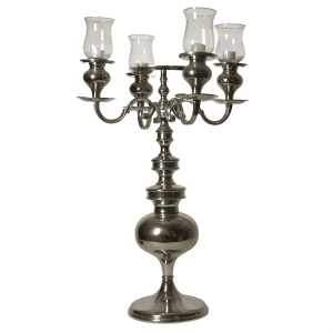 Candelabro indiano in argento
