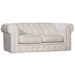 Divano velluto bianco 2 posti