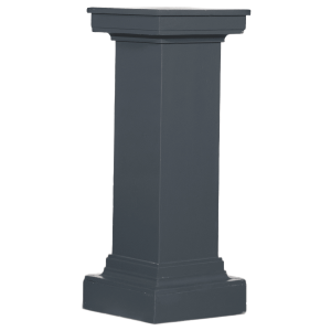 Totem grigio antracite 38x38x96 cm