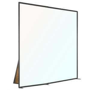 Parete specchio autoreggente componibile