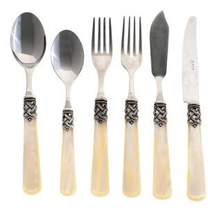 Posate Ginevra madreperla