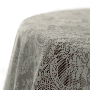 Tovaglia con pizzo siciliano diametro 280 cm