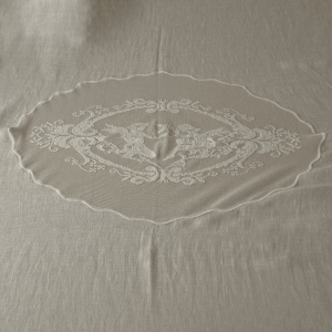 Copri macchia lino Angeli 220x220 cm